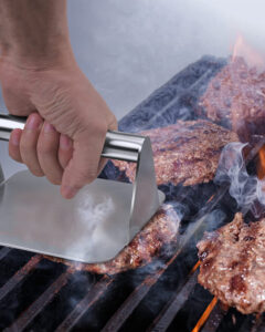 Прес з нержавіючої сталі для гриля BBQ Grill Master