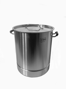 Велика нержавіюча каструля Crafter Pro з кришкою (60л)
